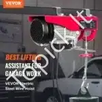 Elektrinė gervė 300–600 kg | 1150 W variklis, 12 m trosas, laidinis pultas - Image 8