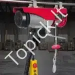 Elektrinė gervė 500–1000 kg | 1600 W variklis, 12 m trosas, laidinis pultas - Image 2