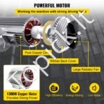 Elektrinė trosinė gervė su bėgine važiuokle 800 kg | 12 m trosas - Image 5