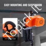 Vienfazis Elektrinis Grandininis Keltuvas – 3 m Kėlimo Aukštis - Image 4