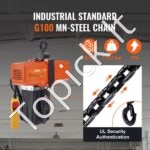 Vienfazis Elektrinis Grandininis Keltuvas – 4,5 m Kėlimo Aukštis - Image 7