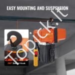 Vienfazis Elektrinis Grandininis Keltuvas – 4,5 m Kėlimo Aukštis - Image 4