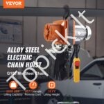 Vienfazis Elektrinis Grandininis Keltuvas – 3 m Kėlimo Aukštis - Image 8