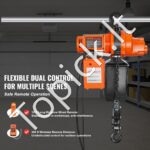 Elektrinis grandininis kranas 998 kg | 6 m trosas, bevielis ir laidinis valdymas - Image 6