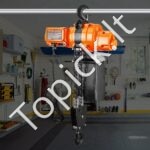 Elektrinis grandininis kranas 998 kg | 6 m trosas, bevielis ir laidinis valdymas - Image 2