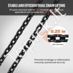 Elektrinis grandininis keltuvas 998 kg, 3 m trosas, su nuotoliniu valdymu - Image 7