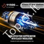 Elektrinis grandininis keltuvas 998 kg, 3 m trosas, su nuotoliniu valdymu - Image 5