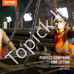 4 Šakų G80 Kėlimo Grandinė – 3 m x 8 mm - Image 8