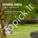 Elastingas guminis virvės ritė – 10 mm skersmuo, 36 m ilgio, su 40 kg apkrova - Image 5