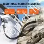 50 vnt. 53 cm ilgio elastinių gumų su kabliais - Image 7