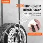 50 cm Elastingi Bagažo Diržai su Metaliniais Kabliukais 🚴‍♂️🛠️ – 50 vnt. Rinkinys - Image 8