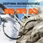 Elastinių gumų su kabliais rinkinys – 10 vnt., 91 cm ilgio - Image 8