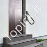 Metaliniai laiptų turėklai, 48 cm ilgis, 1–2 pakopoms, iki 240 kg apkrova - Image 7