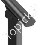 Metaliniai laiptų turėklai su skersine atrama, 103 cm ilgis, 1–2 pakopoms - Image 8