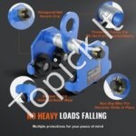 2 T rankinis sijinis vežimėlis – Reguliuojamo Pločio I‑Sijų Vežimėlis, 2000 kg Apkrova - Image 6