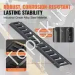 E-Track bėgelių rinkinys – 4 vnt. plieninių bėgelių, 60,96 cm ilgio, 907 kg apkrovai - Image 7