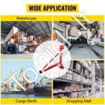 Elektrinė gervė su šarnyriniu laikikliu, 600 kg - Image 3