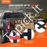 244 cm × 183 cm Universalus LKW krovinių Tinklas – 2440 × 1830 mm transporto tinklas iki 1500 kg - Image 8