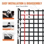 244 cm × 183 cm Universalus LKW krovinių Tinklas – 2440 × 1830 mm transporto tinklas iki 1500 kg - Image 5