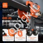 Rankinis bėgelio vežimėlis 2000 kg - Image 7