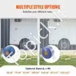 3 048 × 30,5 cm PVC ritininė juostinė užuolaida (3 mm storio) - Image 5