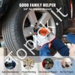 Pneumatinis smūginis veržliasūkis 19 mm | 350 Nm - Image 4