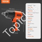 Pneumatinis smūginis veržliasūkis 19 mm | 350 Nm - Image 3