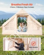 3 × 2 × 2 m pripučiama palapinė 3–5 asm. su pompa - Image 4