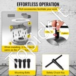 K72–125 4 žnyplių tekinimo staklių griebtuvė Ø 125 mm - Image 5