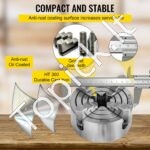 K72–125 4 žnyplių tekinimo staklių griebtuvė Ø 125 mm - Image 4