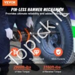 Pneumatinis smūginis veržliasūkis 25,4 mm | 3160 ft-lb (4288 Nm) | 5000 aps./min - Image 8