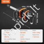 Pneumatinis smūginis veržliasūkis 25,4 mm | 3160 ft-lb (4288 Nm) | 5000 aps./min - Image 3