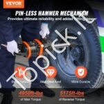 Pneumatinis smūginis veržliasukis 25,4 mm kvadratas, 203 mm prailginta angoje, iki 7000 Nm sukimo momento - Image 8