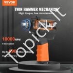 935 Nm pneumatinis smūginis veržliaraktis 9,5 mm – iki 10 000 aps./min - Image 8