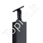 Nerūdijančio plieno turėklų stulpelis, 106,7 x 5 x 5 cm, su milteliniu padengimu, 136 kg apkrova - Image 9