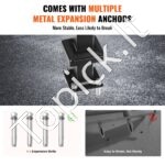 Metaliniai laiptų turėklai, 102,9 cm ilgis, 1–3 pakopoms, iki 113 kg apkrova - Image 4