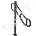 Metaliniai laiptų turėklai, 102,9 cm ilgis, 1–3 pakopoms, iki 113 kg apkrova - Image 9