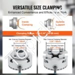 KP2–3/4 4-žnyplių tekinimo griebtuvas Ø 70 mm - Image 6