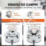 KP96 4-žnyplių tekinimo griebtuvė Ø 96 mm - Image 6