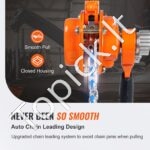 Mini rankinis grandininis keltuvas – 0,5 t talpa, 1,40 m kėlimo aukštis - Image 5