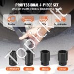 Momentų daugiklis 6800 Nm 1:64 su 25,4 mm kvadratine jungtimi – komplektas su 8 lizdais - Image 5