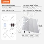 7,6 cm aukščio modulinė aliumininė slenksčio rampa -  Iki 363 kg apkrova - Image 3