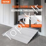 69 x 86,4 x 12,7 cm aliumininė slenksčio rampa – iki 362,8 kg apkrova - Image 8