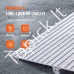 69 x 86,4 x 12,7 cm aliumininė slenksčio rampa – iki 362,8 kg apkrova - Image 6