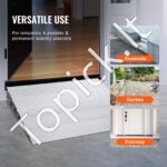 69 x 86,4 x 12,7 cm aliumininė slenksčio rampa – iki 362,8 kg apkrova - Image 4