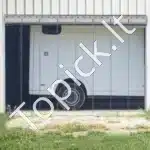 122 × 244 cm skaidri PVC juostinė durų užuolaida, komplekte 8 vnt. (2 mm storio) - Image 2