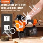 Pneumatinė coil‑viniakalė MCN55 – 25–57 mm vinių gylis, 300 vnt talpa - Image 8