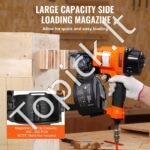 Pneumatinė coil‑viniakalė MCN55 – 25–57 mm vinių gylis, 300 vnt talpa - Image 7