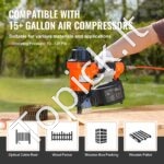 Pneumatinė coil‑viniakalė MCN55 – 25–57 mm vinių gylis, 300 vnt talpa - Image 4