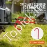 G80 Plieninė Tempimo Grandinė su J Formos Kabliu – 10 mm x 90 cm - Image 4